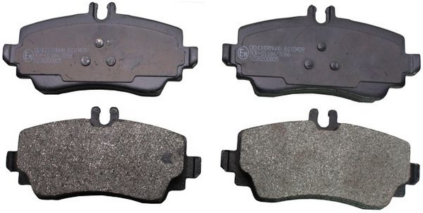 Brake Pad Set, disc brake - B110439 DENCKERMANN