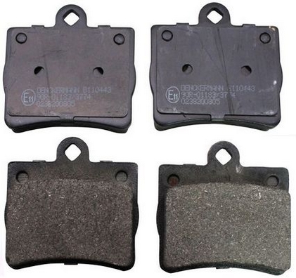 Brake Pad Set, disc brake - B110443 DENCKERMANN