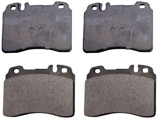 Brake Pad Set, disc brake - B110455 DENCKERMANN