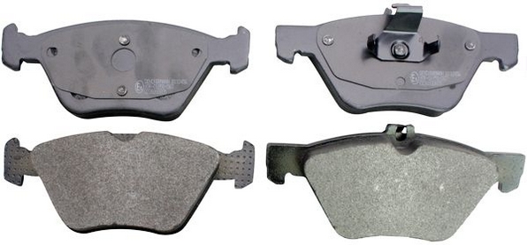 Brake Pad Set, disc brake - B110456 DENCKERMANN