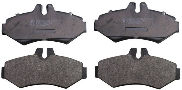 Brake Pad Set, disc brake - B110457 DENCKERMANN