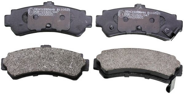 Brake Pad Set, disc brake - B110525 DENCKERMANN