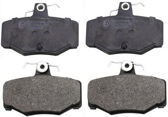 stabdžių trinkelių rinkinys, diskinis stabdys - B110560 DENCKERMANN