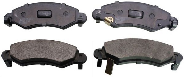 Brake Pad Set, disc brake - B110572 DENCKERMANN
