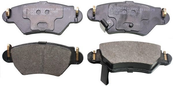 Brake Pad Set, disc brake - B110575 DENCKERMANN