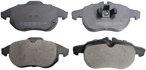Brake Pad Set, disc brake - B110584 DENCKERMANN