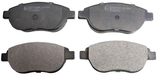 Brake Pad Set, disc brake - B110599 DENCKERMANN
