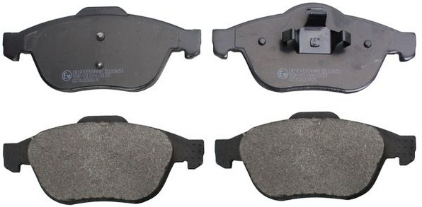 Brake Pad Set, disc brake - B110651 DENCKERMANN