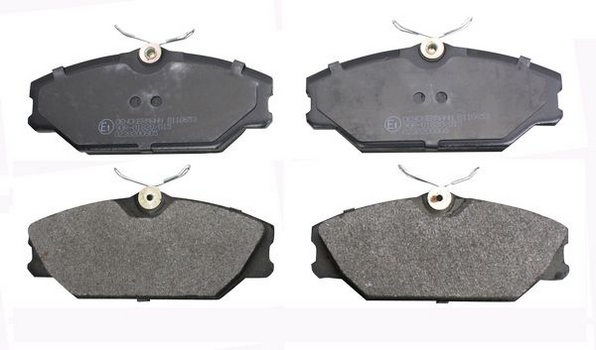 Brake Pad Set, disc brake - B110653 DENCKERMANN