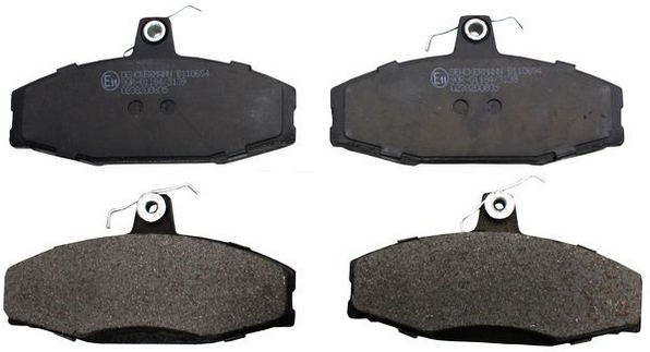 Brake Pad Set, disc brake - B110694 DENCKERMANN