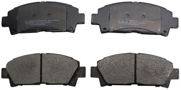 Brake Pad Set, disc brake - B110741 DENCKERMANN