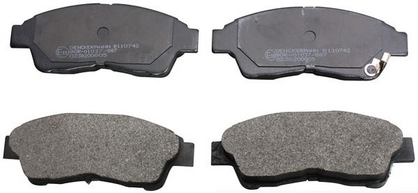Bremsbelagsatz, Scheibenbremse - B110742 DENCKERMANN