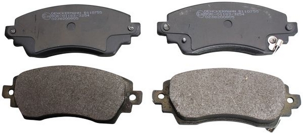 Brake Pad Set, disc brake - B110755 DENCKERMANN