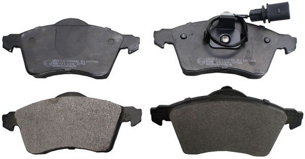 Brake Pad Set, disc brake - B110798 DENCKERMANN