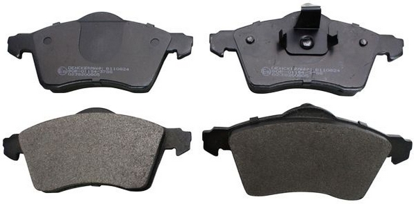 Brake Pad Set, disc brake - B110824 DENCKERMANN