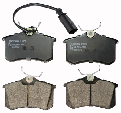 Kit pastiglie freno, Freno a disco - B110852 DENCKERMANN