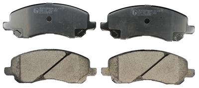 Brake Pad Set, disc brake - B110875 DENCKERMANN