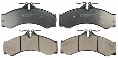 Brake Pad Set, disc brake - B110889 DENCKERMANN