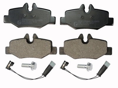 Brake Pad Set, disc brake - B110893 DENCKERMANN