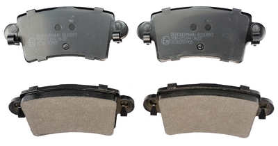 Brake Pad Set, disc brake - B110897 DENCKERMANN