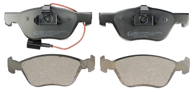 Brake Pad Set, disc brake - B110910 DENCKERMANN