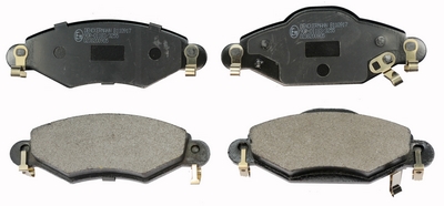 Brake Pad Set, disc brake - B110917 DENCKERMANN