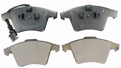 Brake Pad Set, disc brake - B110920 DENCKERMANN
