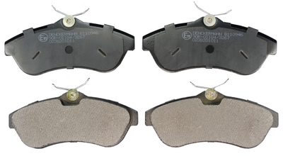 Brake Pad Set, disc brake - B110946 DENCKERMANN