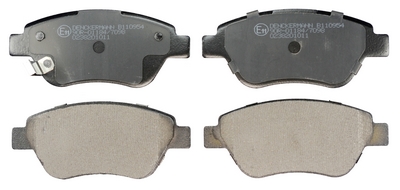 Brake Pad Set, disc brake - B110954 DENCKERMANN