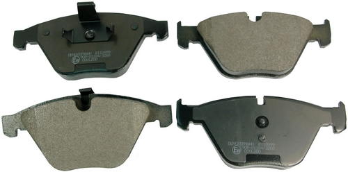 stabdžių trinkelių rinkinys, diskinis stabdys - B110999 DENCKERMANN