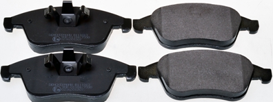 Brake Pad Set, disc brake - B111013 DENCKERMANN