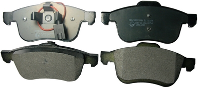 Brake Pad Set, disc brake - B111024 DENCKERMANN