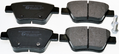 Brake Pad Set, disc brake - B111026 DENCKERMANN