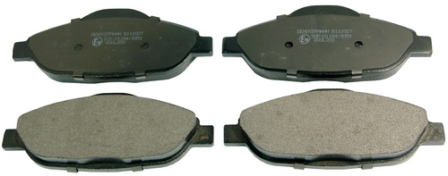 Brake Pad Set, disc brake - B111027 DENCKERMANN