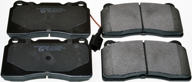 Brake Pad Set, disc brake - B111035 DENCKERMANN