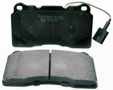 Brake Pad Set, disc brake - B111036 DENCKERMANN