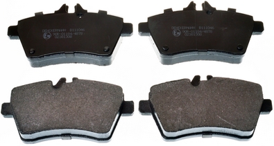 Brake Pad Set, disc brake - B111046 DENCKERMANN