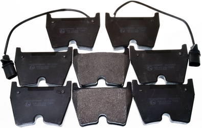Brake Pad Set, disc brake - B111053 DENCKERMANN