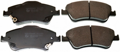 Brake Pad Set, disc brake - B111059 DENCKERMANN
