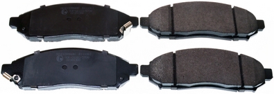 Brake Pad Set, disc brake - B111063 DENCKERMANN