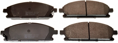 Brake Pad Set, disc brake - B111066 DENCKERMANN