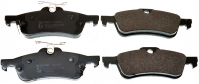 Brake Pad Set, disc brake - B111075 DENCKERMANN