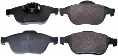 Brake Pad Set, disc brake - B111076 DENCKERMANN
