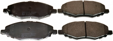 Brake Pad Set, disc brake - B111082 DENCKERMANN