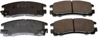 Brake Pad Set, disc brake - B111085 DENCKERMANN