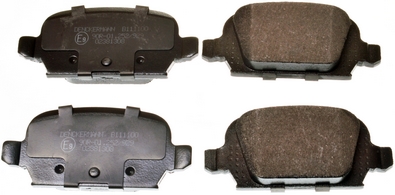 Brake Pad Set, disc brake - B111100 DENCKERMANN