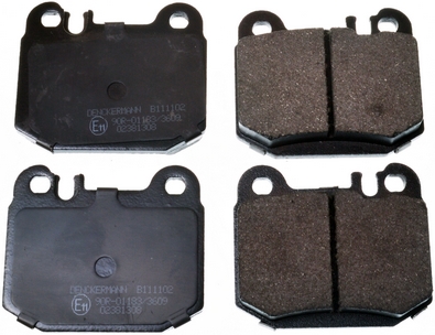 Brake Pad Set, disc brake - B111102 DENCKERMANN