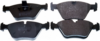 Brake Pad Set, disc brake - B111110 DENCKERMANN