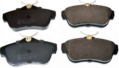 Brake Pad Set, disc brake - B111145 DENCKERMANN