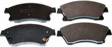 Kit pastiglie freno, Freno a disco - B111152 DENCKERMANN